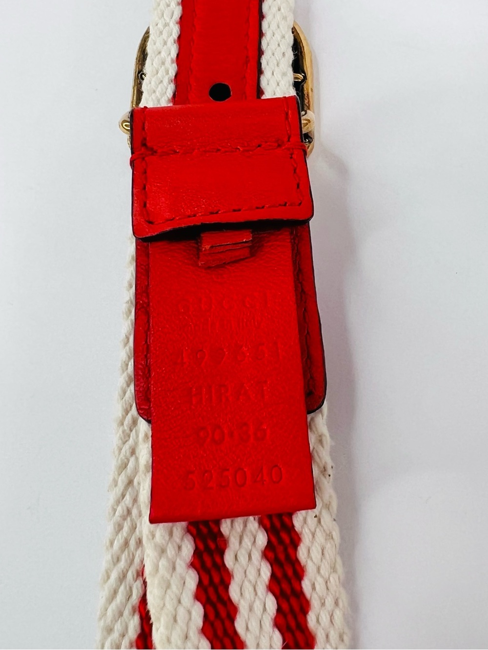 Gucci Double G Hirat Nautical Boating Braided Cotton Logo Belt 90 cm / 36 in - Picture 3 of 7